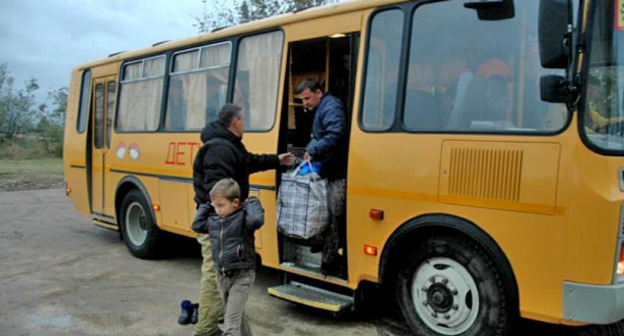 Жители подтопленных райнов возвращаются в свои дома. Ейск, Краснодарский край. Фото http://www.yeisk.info/