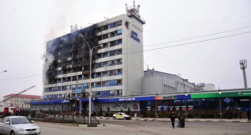 Дом Печати в Грозном после проведения КТО. Фото: http://nac.gov.ru/content/4810.html Дом Печати в Грозном после проведения КТО. Фото: http://nac.gov.ru/content/4810.html