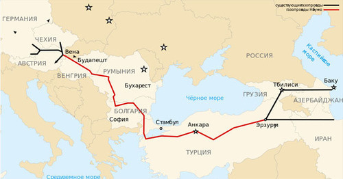 Газопровод Nabucco (Набукко). Фото https://ru.wikipedia.org Газопровод Nabucco (Набукко). Фото https://ru.wikipedia.org