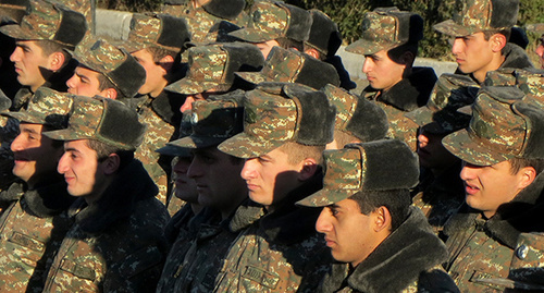 Военнослужащие армии Нагорного Карабаха. Фото Алвард Григорян для "Кавказского узла" Военнослужащие армии Нагорного Карабаха. Фото Алвард Григорян для "Кавказского узла"