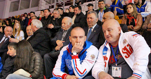 Участники чемпионата Европы по тхэквондо съехались в Нальчик. 26 марта 2015 г. Фото Людмилы Маратовой для "Кавказского узла" Участники чемпионата Европы по тхэквондо съехались в Нальчик. 26 марта 2015 г. Фото Людмилы Маратовой для "Кавказского узла"