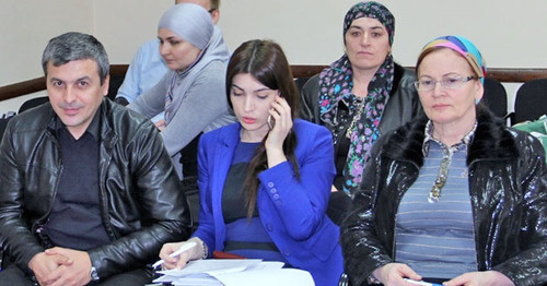 В зале Ставропольского краевого суда во время слушаний по делу Байчорова. Апрель 2015 г. Фото Магомеда Туаева для "Кавказского узла" В зале Ставропольского краевого суда во время слушаний по делу Байчорова. Апрель 2015 г. Фото Магомеда Туаева для "Кавказского узла"