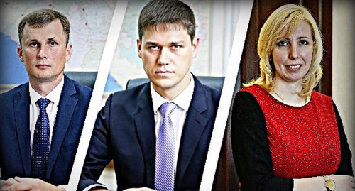 Андрей Коробка, Сергей Алтухов, Анна Минькова. Фото: http://bloknot-krasnodar.ru/news/kondratev-pokazal-novykh-vitse-gubernatorov-595738 Андрей Коробка, Сергей Алтухов, Анна Минькова. Фото: http://bloknot-krasnodar.ru/news/kondratev-pokazal-novykh-vitse-gubernatorov-595738