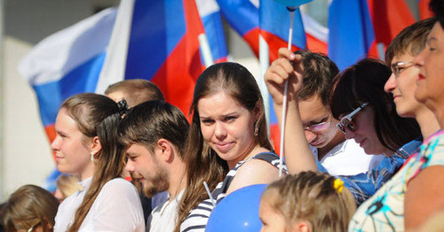 Празднование Дня России в Краснодаре, 12 июня 2015 г. Фото: Елена Синеок, ЮГА.ру Празднование Дня России в Краснодаре, 12 июня 2015 г. Фото: Елена Синеок, ЮГА.ру