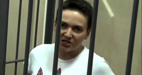 Надежда Савченко. Кадр из видео Украина сегодня/News Ukraine Надежда Савченко. Кадр из видео Украина сегодня/News Ukraine