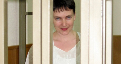 Надежда Савченко в здании городского суда Донецка. Фото Константина Волгина для "Кавказского узла" Надежда Савченко в здании городского суда Донецка. Фото Константина Волгина для "Кавказского узла"