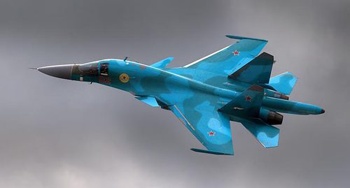 Бомбардировщик Су-34. Фото: Oleg V. Belyakov, https://ru.wikipedia.org/wiki/Су-34#/media/File:Sukhoi_Su-34,_Russia_-_Air_Force_AN1646787.jpg Бомбардировщик Су-34. Фото: Oleg V. Belyakov, https://ru.wikipedia.org/wiki/Су-34#/media/File:Sukhoi_Su-34,_Russia_-_Air_Force_AN1646787.jpg
