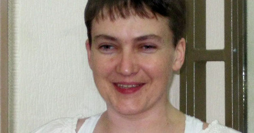 Надежда Савченко в здании городского суда Донецка. 30 сентября 2015 г. Фото Константина Волгина для "Кавказского узла" Надежда Савченко в здании городского суда Донецка. 30 сентября 2015 г. Фото Константина Волгина для "Кавказского узла"