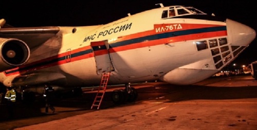 Самолет Ил-76 МЧС России. Фото: http://www.mchs.gov.ru/dop/info/smi/news/item/5227245/ Самолет Ил-76 МЧС России. Фото: http://www.mchs.gov.ru/dop/info/smi/news/item/5227245/