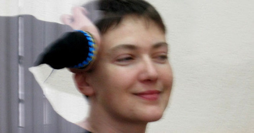 Надежда Савченко в зале Донецкого городского суда, 3 ноября 2015 года. Фото Константина Волгина для "Кавказского узла" Надежда Савченко в зале Донецкого городского суда, 3 ноября 2015 года. Фото Константина Волгина для "Кавказского узла"