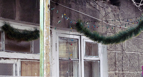 Дворик дома Аветисянов в Гюмри. 14 января 2015 г. Фото Тиграна Петросяна для "Кавказского узла" Дворик дома Аветисянов в Гюмри. 14 января 2015 г. Фото Тиграна Петросяна для "Кавказского узла"