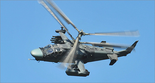 Всепогодный боевой вертолет Ка-52. Фото: http://function.mil.ru/news_page/country/more.htm?id=12070423@egNews Всепогодный боевой вертолет Ка-52. Фото: http://function.mil.ru/news_page/country/more.htm?id=12070423@egNews