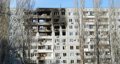 Дом № 47 по улице Космонавтов в Волгограде. Фото Татьяны Филимоновой для "Кавказского узла" Дом № 47 по улице Космонавтов в Волгограде. Фото Татьяны Филимоновой для "Кавказского узла"