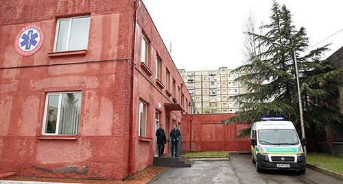 Приемное отделение больницы в Тбилиси. Фото: © facebook.com/CityHallofTbilisi. Приемное отделение больницы в Тбилиси. Фото: © facebook.com/CityHallofTbilisi.