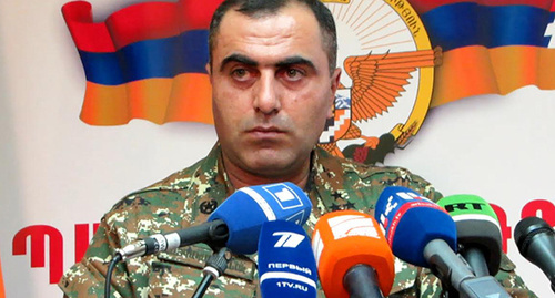 Начальник оперативного отдела Минобороны Нагорного Карабаха, полковник Виктор Арустамян. Степанакерт, Нагорный Карабаха. 4 апреля 2016 год. Фото Алвард Григорян для "Кавказского узла" Начальник оперативного отдела Минобороны Нагорного Карабаха, полковник Виктор Арустамян. Степанакерт, Нагорный Карабаха. 4 апреля 2016 год. Фото Алвард Григорян для "Кавказского узла"