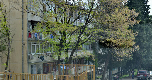 Дом в котором Анна Никифорова купила квартиру. Сочи. Фото Светланы Кравченко для "Кавказского узла"