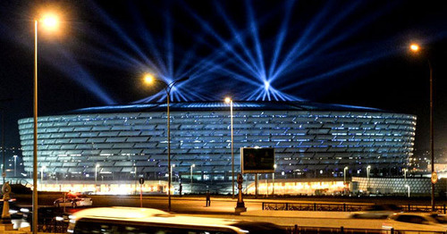 Баксель Арена в Баку. Фото https://ru.wikipedia.org Баксель Арена в Баку. Фото https://ru.wikipedia.org