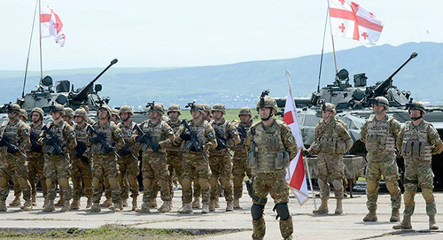 Грузино-американские военные учения. Фото: © facebook.com/kakhakaladzeoffici Грузино-американские военные учения. Фото: © facebook.com/kakhakaladzeoffici