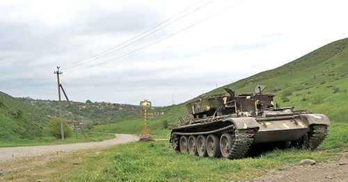 Вид на приграничное село Талиш Мартакертского района Нагорного Карабаха.28 апреля 2016 г. Фото Алвард Григорян для «Кавказского узла» Вид на приграничное село Талиш Мартакертского района Нагорного Карабаха.28 апреля 2016 г. Фото Алвард Григорян для «Кавказского узла»
