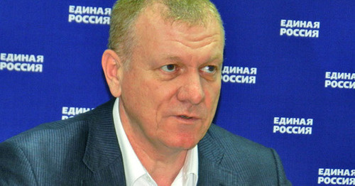 Сергей Горняков на пресс-конференции в Волгограде 23 мая 2016 г. Фото Татьяны Филимоновой для "Кавказского узла" Сергей Горняков на пресс-конференции в Волгограде 23 мая 2016 г. Фото Татьяны Филимоновой для "Кавказского узла"