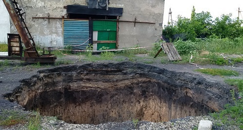 ОАО "Замчаловский антрацит", город Гуково, 8 июля 2016 г. Фото: Григория Шведова для "Кавказского узла" ОАО "Замчаловский антрацит", город Гуково, 8 июля 2016 г. Фото: Григория Шведова для "Кавказского узла"
