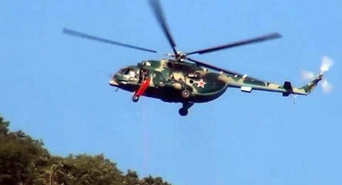 Вертолёт спецподразделений РФ. Фото: http://nac.gov.ru/kontrterroristicheskie-operacii/v-dagestane-v-hode-kto-neytralizovan-glavar-0.html Вертолёт спецподразделений РФ. Фото: http://nac.gov.ru/kontrterroristicheskie-operacii/v-dagestane-v-hode-kto-neytralizovan-glavar-0.html
