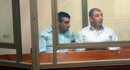 Анастас Тильгеров и Сергей Зиринов в зале суда, 9 августа 2016 года. Фото Константина Волгина для "Кавказского узла" Анастас Тильгеров и Сергей Зиринов в зале суда, 9 августа 2016 года. Фото Константина Волгина для "Кавказского узла"