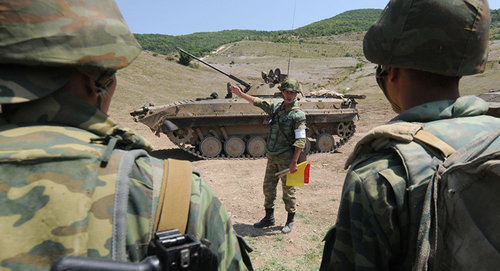 Военные учения. Южная Осетия. Фото: Sputnik/Сергей Карпов Военные учения. Южная Осетия. Фото: Sputnik/Сергей Карпов