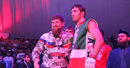 Турнир по смешанным единоборствам (MMA) Grand Prix Akhmat 2016 в Грозном. Май 2016 г. Фото http://grozny-inform.ru/multimedia/photos/72803/ Турнир по смешанным единоборствам (MMA) Grand Prix Akhmat 2016 в Грозном. Май 2016 г. Фото http://grozny-inform.ru/multimedia/photos/72803/