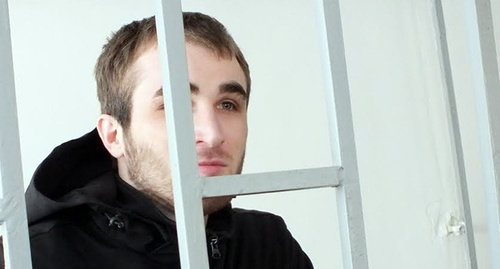 Жалауди Гериев в зале суда. Фото Корреспондента "Кавказского узла" Жалауди Гериев в зале суда. Фото Корреспондента "Кавказского узла"