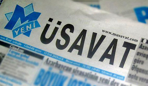 Газета «Ени Мусават». Фото: Minval.az Газета «Ени Мусават». Фото: Minval.az