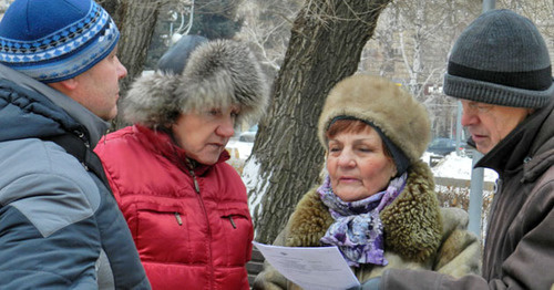 Акция "Прогулка оппозиции" в Волгограде. 18 декабря 2016 г. Фото Татьяны Филимоновой для "Кавказского узла" Акция "Прогулка оппозиции" в Волгограде. 18 декабря 2016 г. Фото Татьяны Филимоновой для "Кавказского узла"