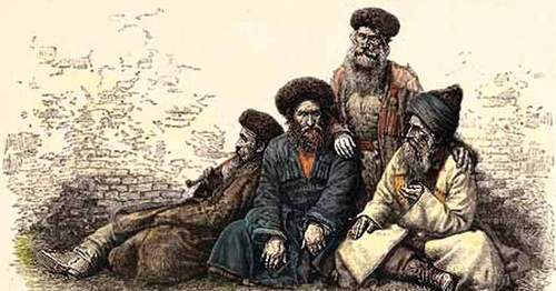 Кавказские евреи. Гравюра Иллариона Прянишникова, 1881. Илларион Михайлович Прянишников. Фото https://ru.wikipedia.org Кавказские евреи. Гравюра Иллариона Прянишникова, 1881. Илларион Михайлович Прянишников. Фото https://ru.wikipedia.org