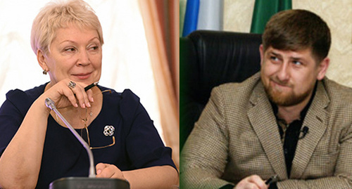 Минобрнауки Ольга Васильева и Рамзан Кадыров. Коллаж "Кавказского узла" Минобрнауки Ольга Васильева и Рамзан Кадыров. Коллаж "Кавказского узла"