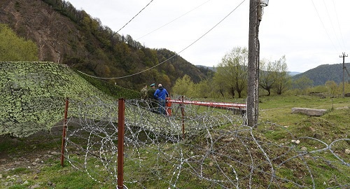 Государственная граница Южной Осетии с Грузией. Фото: Sputnik/Ада Багиан

