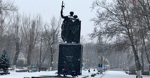 Парк Ленинского комсомола в Махачкале. Фото Патимат Махмудовой для "Кавказского узла" Парк Ленинского комсомола в Махачкале. Фото Патимат Махмудовой для "Кавказского узла"