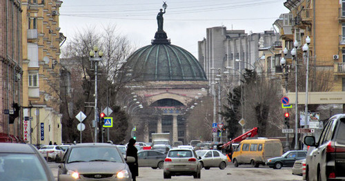 Улица Мира. Волгоград. Фото Вячеслава Ященко для "Кавказского узла" Улица Мира. Волгоград. Фото Вячеслава Ященко для "Кавказского узла"