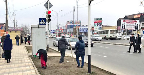 Субботник в Грозном. 13 марта 2017 г. Фото: Ибрагим Темирханов/ИА "Грозный-информ" Субботник в Грозном. 13 марта 2017 г. Фото: Ибрагим Темирханов/ИА "Грозный-информ"
