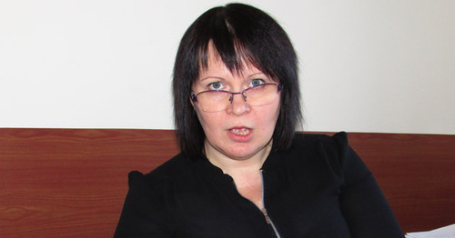 Начальник отдела по строительству и ЖКХ администрации Городищенского района Оксана Гончарова. Фото Вячеслава Ященко для "Кавказского узла" Начальник отдела по строительству и ЖКХ администрации Городищенского района Оксана Гончарова. Фото Вячеслава Ященко для "Кавказского узла"