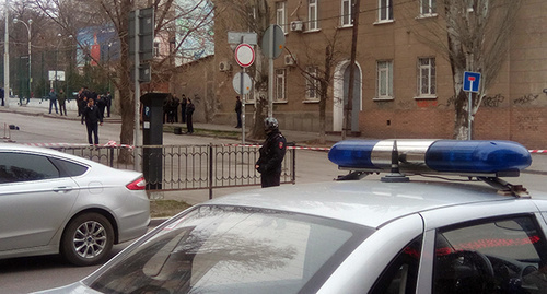Перекрытая Социалистическая улица в Ростове-на-Дону
Фото Константина Волгина для "Кавказского узла" Перекрытая Социалистическая улица в Ростове-на-Дону
Фото Константина Волгина для "Кавказского узла"