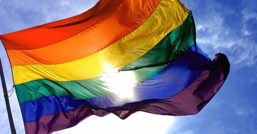 Флаг гей-сообщества. Фото: http://lgbtrights.ru/review/flag-geev.html Флаг гей-сообщества. Фото: http://lgbtrights.ru/review/flag-geev.html