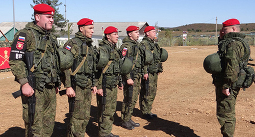 Военнослужащие батальона военной полиции. Фото https://gov-news.ru/военные-полицейские-вво-отработали-к/ Военнослужащие батальона военной полиции. Фото https://gov-news.ru/военные-полицейские-вво-отработали-к/
