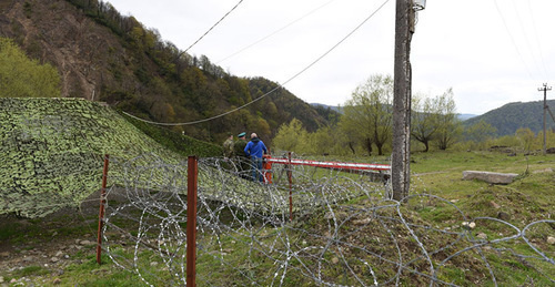 Граница Южной Осетии с Грузией. Фото © Sputnik / Ада Багиан

