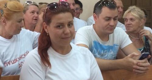Людмила Злобина в зале суда 11 августа 2017 год. Фото: Михаила Беньяш. Людмила Злобина в зале суда 11 августа 2017 год. Фото: Михаила Беньяш.