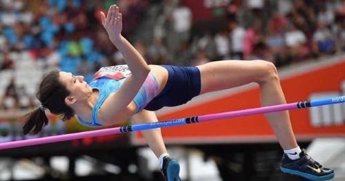 Победный прыжок Марии Кучиной (Ласицкене) на чемпионате мира 2017. Фото: сайт Всероссийской федерации легкой атлетики Победный прыжок Марии Кучиной (Ласицкене) на чемпионате мира 2017. Фото: сайт Всероссийской федерации легкой атлетики
