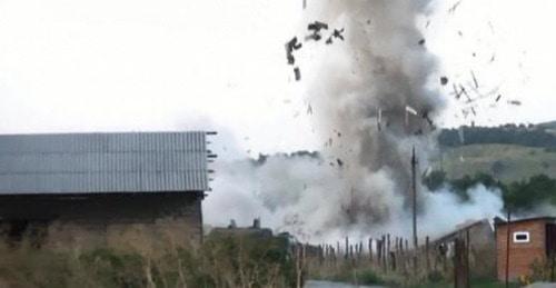 Спецоперация в Малгобекском районе Ингушетии. Фото http://nac.gov.ru Спецоперация в Малгобекском районе Ингушетии. Фото http://nac.gov.ru