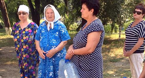 Жители Красного Сулина в Ростовской области. Фото Вячеслава Прудникова для "Кавказского узла"