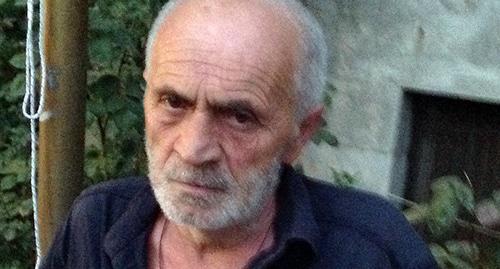 Участник голодовки Гела Гогелия. 30 августа 2017 года. Фото Галины Готуа для "Кавказского узла" Участник голодовки Гела Гогелия. 30 августа 2017 года. Фото Галины Готуа для "Кавказского узла"