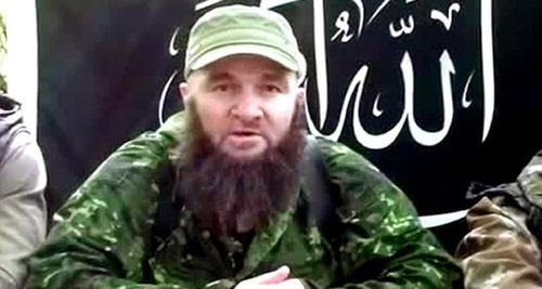 Доку Умаров. Кадр из видео пользователя NTDRussian https://www.youtube.com/watch?v=VPF3GfNCeKQ
Доку Умаров. Кадр из видео пользователя NTDRussian https://www.youtube.com/watch?v=VPF3GfNCeKQ