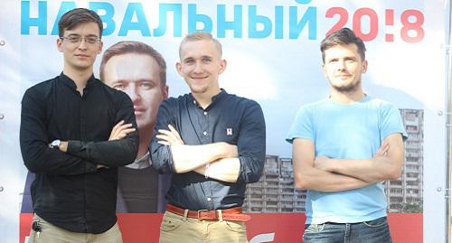 Пикет сторонников Навального в Сочи 29 сентября. Фото Светланы Кравченко для "Кавказского узла". Пикет сторонников Навального в Сочи 29 сентября. Фото Светланы Кравченко для "Кавказского узла".